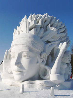室外雪雕