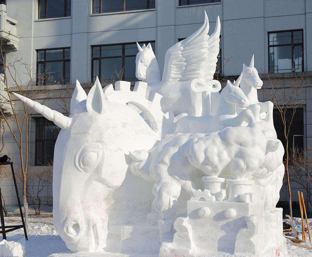 雪雕工程